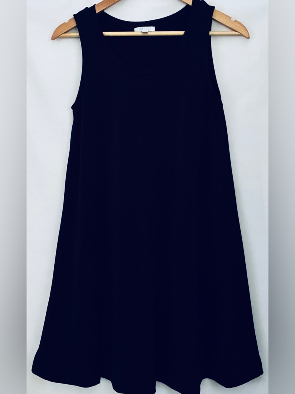 Classic Black Sleeveless A-Line Women’s Dress